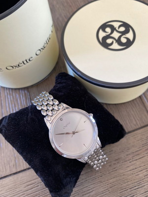 Γυναικείο ρολόι Oxette καινούργιο ασημί