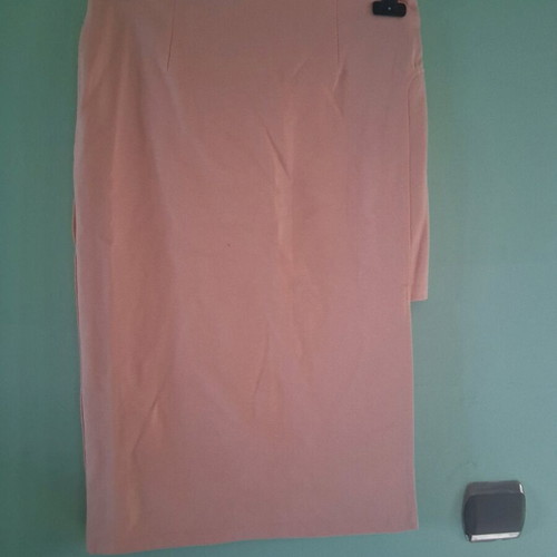 Minkpink skirt new size M beige pink with slit and high waist
