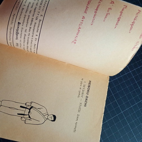 Black Belt Karate Book 1975 used, Panthir editions