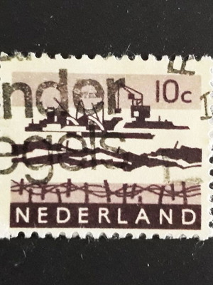 Γραμματόσημο Netherlands 1963 10c Dredging Ship μεταχειρισμένο