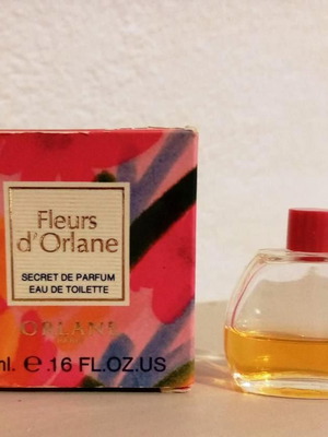 Fleurs d'Orlane μινιατούρα αρωματικού νερού μεταχειρισμένη 5 ml