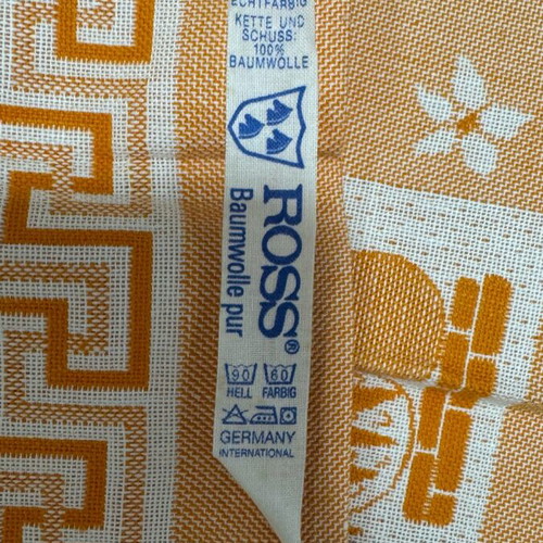 Kitchen towel new, cotton, 70x50 cm, Germany