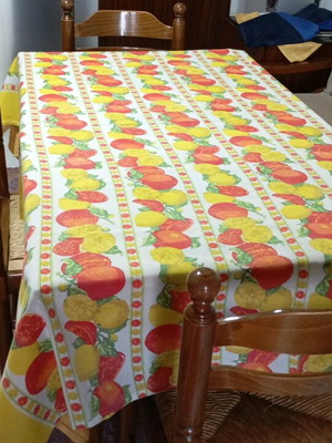 Tablecloth like new 1.60x1.40