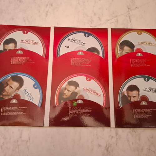Giannis Ploutarchos The Greatest Hits CD box set used, 6 CDs