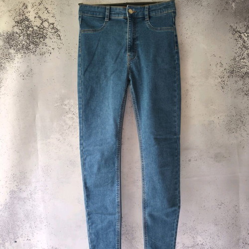 Skinny jeans Pull&Bear blue, like new, size S