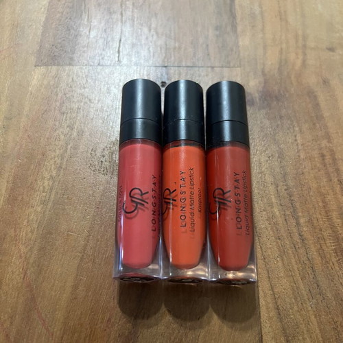 Golden Rose long-lasting liquid matte lipsticks