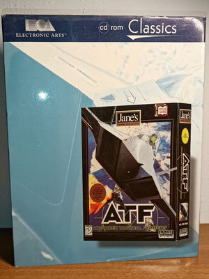 ATF Advanced Tactical Fighters 1996 σαν καινούργιο με κουτί και δύο βιβλία