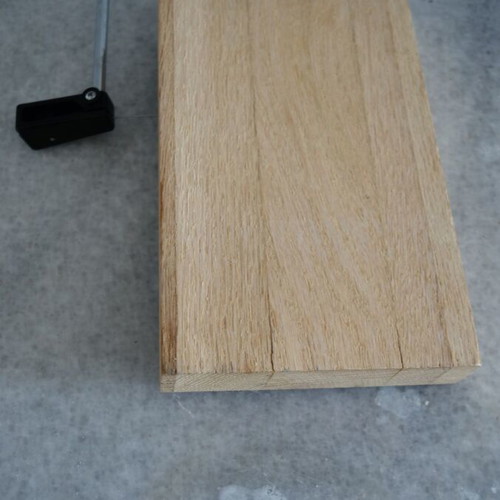 Wooden cheese cutter used