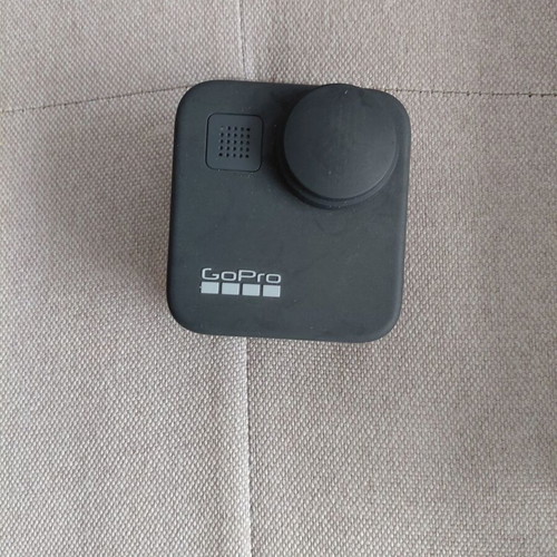 GoPro Max camera with accessories, memory card, battery, case