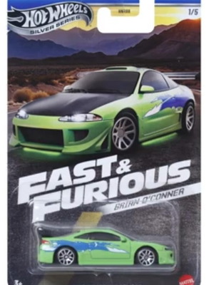 Hot Wheels 2024 Silver Series Fast & Furious 1995 Mitsubishi Eclipse new