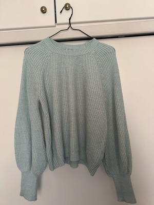 LCW knitted sweater light blue like new