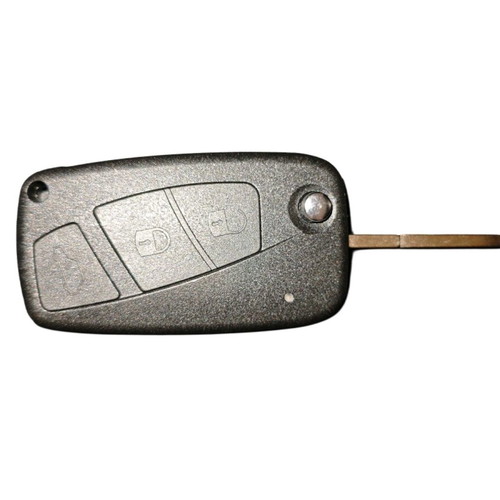 Fiat key shell replacement 3 button new, black