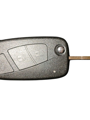 Fiat key shell replacement 3 button new, black