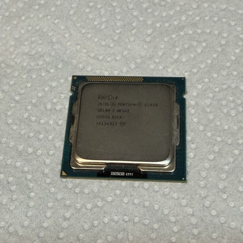 Intel Pentium G2020 processor used with cooler