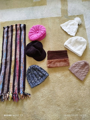 Women's accessories pack used, 8 pieces