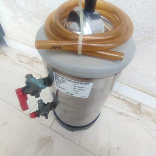 DVA LT8 Stainless Steel Water Softener 8 Liters used