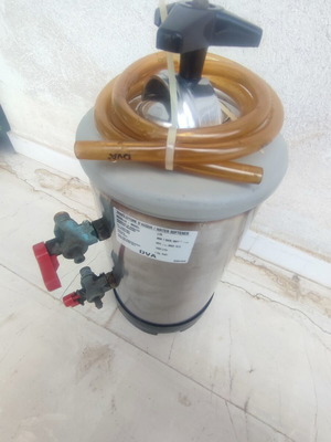 DVA LT8 Stainless Steel Water Softener 8 Liters used