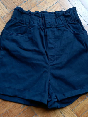 H&M Σορτ Μαύρο Με Λάστιχο Σαν Καινούργιο