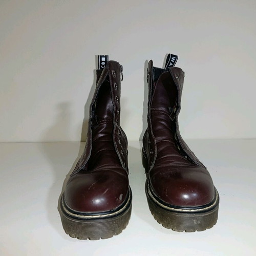 Combat boots Coolway used, burgundy, size 40
