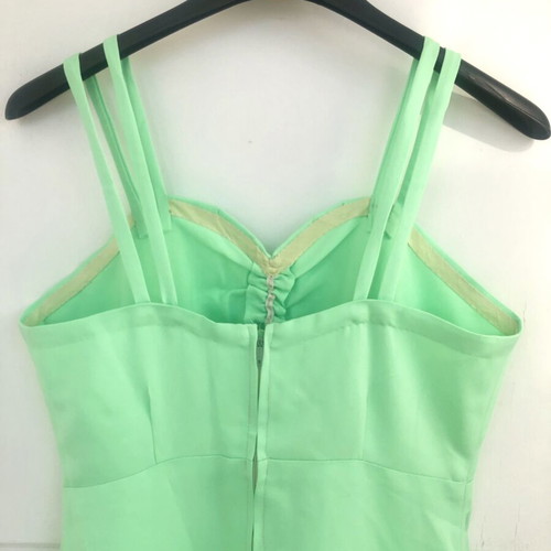 Maxi dress handmade, mint color, like new, size S/M