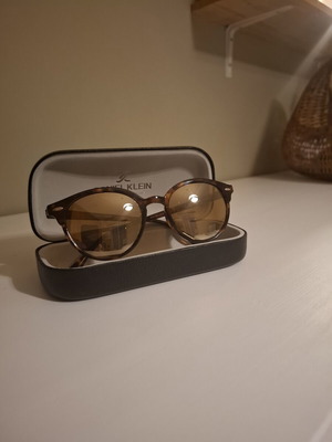 Daniel Klein στρογγυλά καφέ γυαλιά ηλίου με polarized φακό, σαν καινούργιο