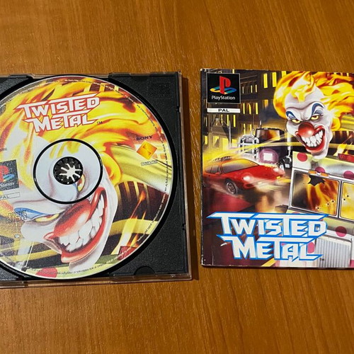 Twisted Metal PS1 used without back cover