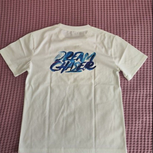 T-shirt Dream white size S with front and back print new