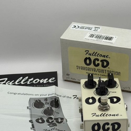Fulltone OCD V2 overdrive distortion guitar pedal