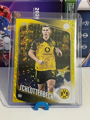 Topps Ucc Flagship 2025/2026 Nico Schlotterbech 100/299 σαν καινούργιο
