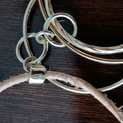Loisir silver gold-plated pendant jewelry in excellent condition