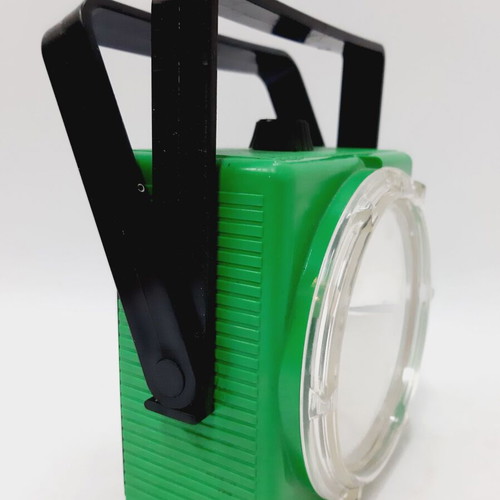 Vintage Work Lamp Poland 1980s like new, dual bulbs, rotating stands