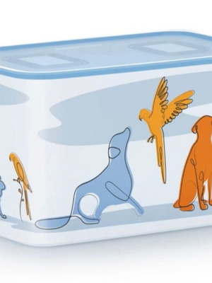 Tupperware XXL αεροστεγές δοχείο τροφής 4.6L για κατοικίδια