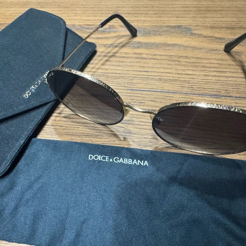Dolce and Gabbana sunglasses used, authentic black