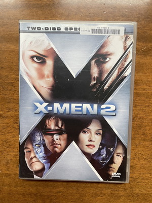 DVD X-Men 2 μεταχειρισμένο, αυθεντικό, δράσης περιπέτεια φαντασίας