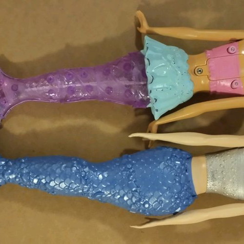Barbie bodies for ooak mermaids used, pack