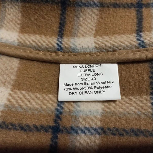 Original Montgomery coat new, camel color, size L