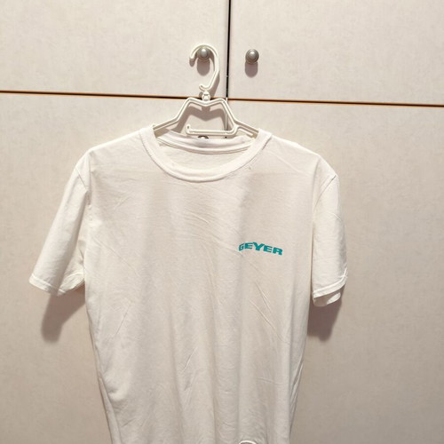 White cotton t-shirt size L like new