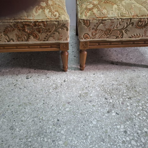 Σετ 2 vintage πολυθρόνες, 90x50x50 εκ.