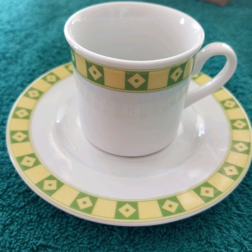 Porcelain Coffee Cups New Set of 6