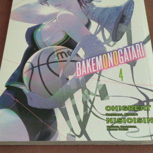 Bakemonogatari manga volume 4 new, English
