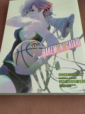 Bakemonogatari manga volume 4 new, English