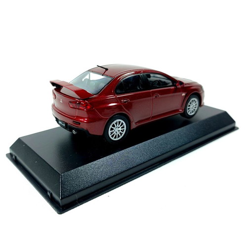 Mitsubishi Lancer Evolution X GSR 1:43 Diecast Model Red Metallic