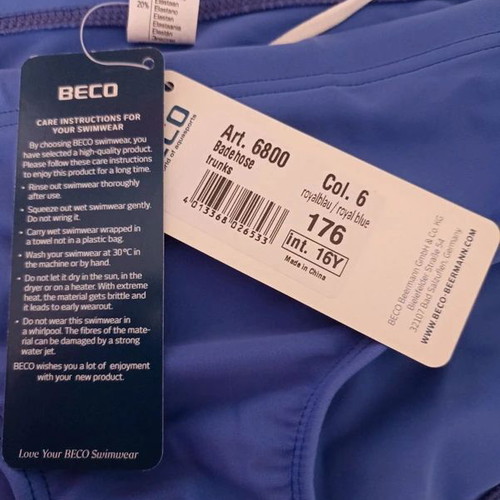 Beco swimsuit new, size 16 Y