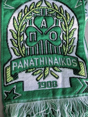 Panathinaikos 1908 Scarf like new, authentic