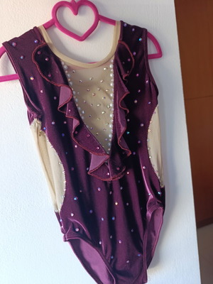 Leotard Rhythmic Gymnastics like new, shiny competition