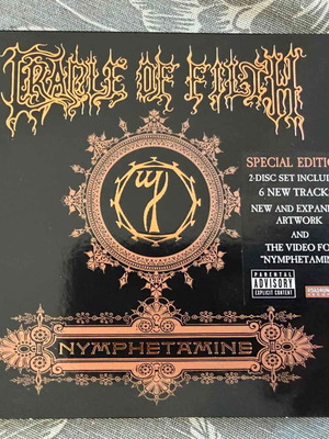 Cradle Of Filth Nymphetamine DigiPack Special Edition 2-Disc Set като нов