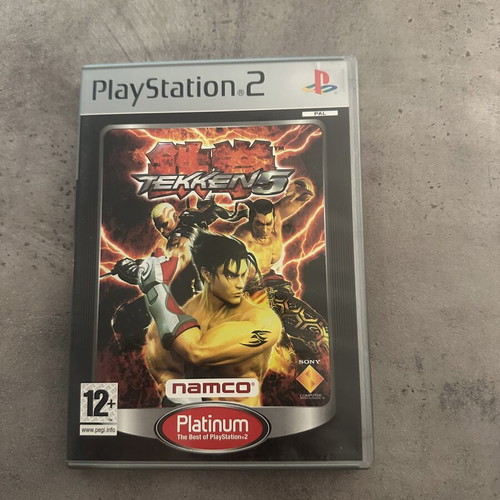 Tekken 5 PlayStation 2 Platinum game