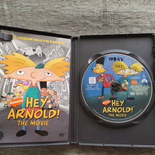 Hey Arnold! The Movie DVD, dubbed with Greek subtitles