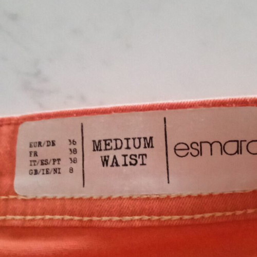 Esmara women's shorts orange like new, size S