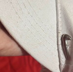 Nike hat used, white, one size
